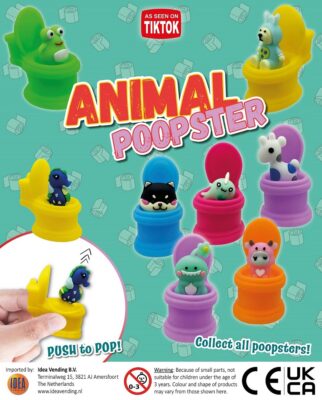 65mm Animal Poopsters